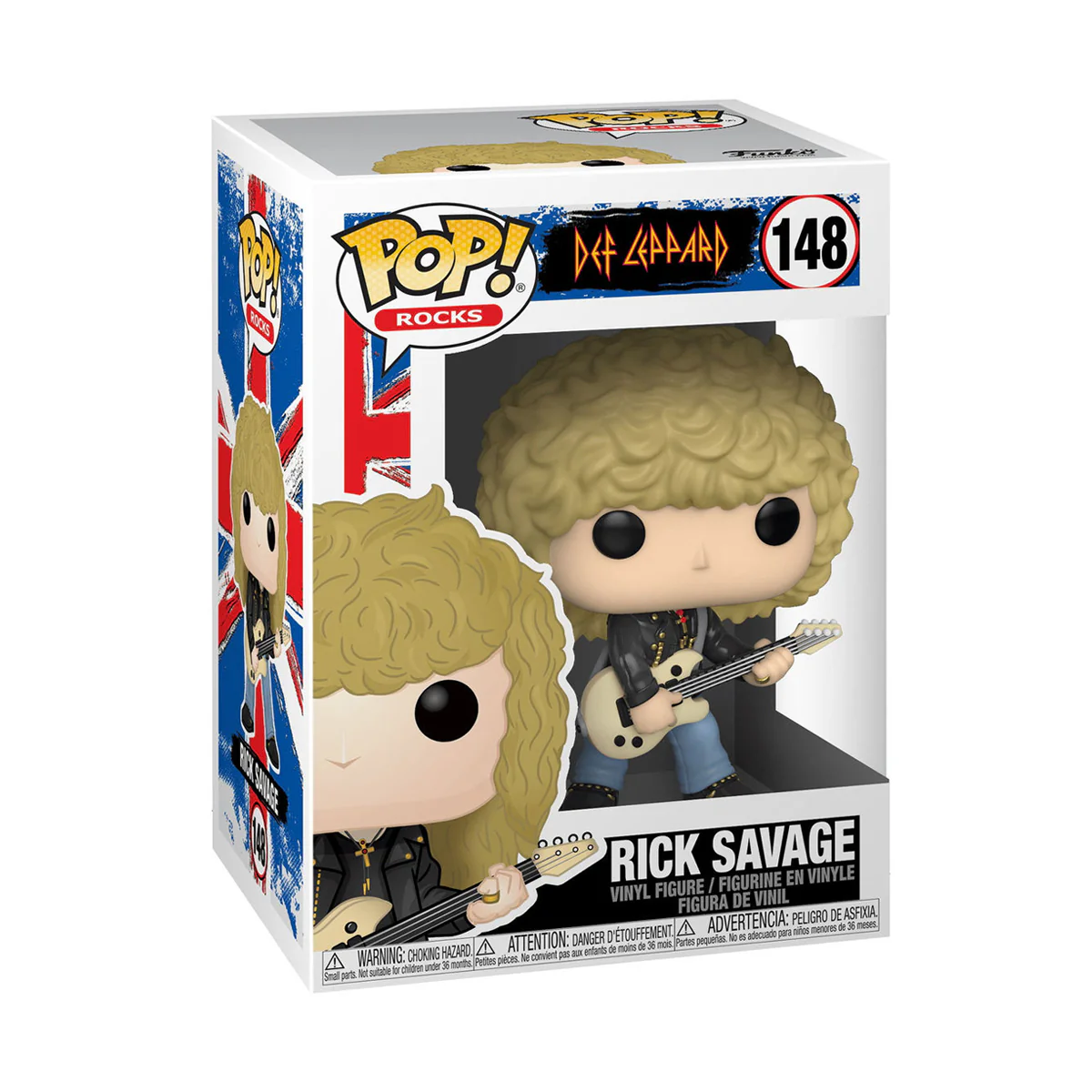 Rick Savage Def Leppard Funko Pop! Rocks Vinyl Figure - Image 2