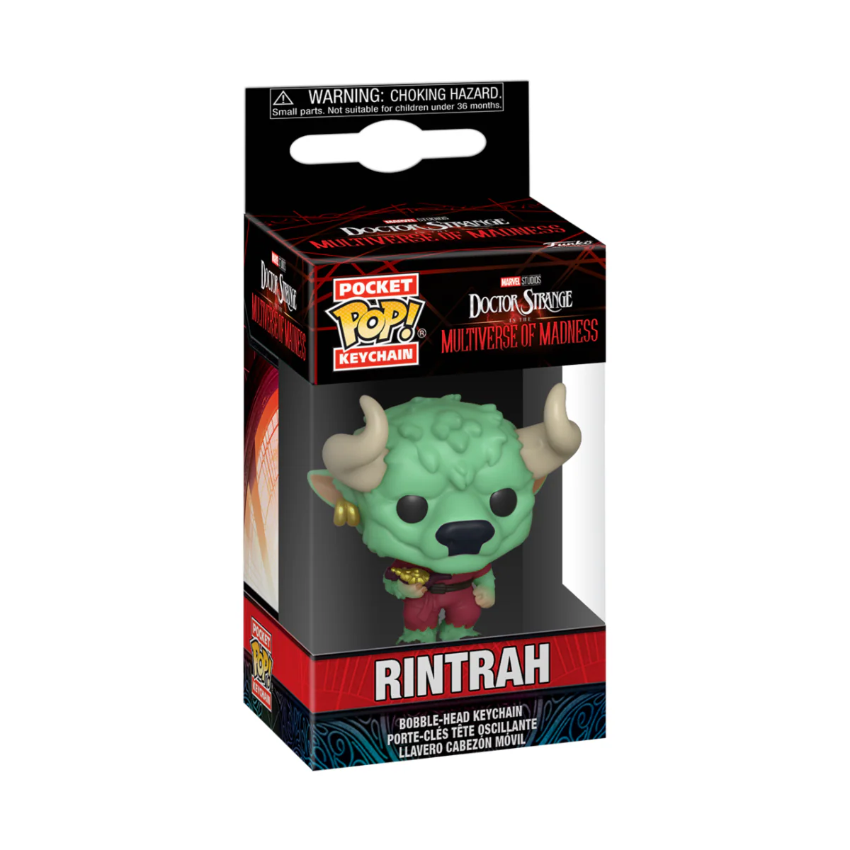Rintrah Doctor Strange MoM Funko Pocket Pop! Marvel Keychain - Image 3