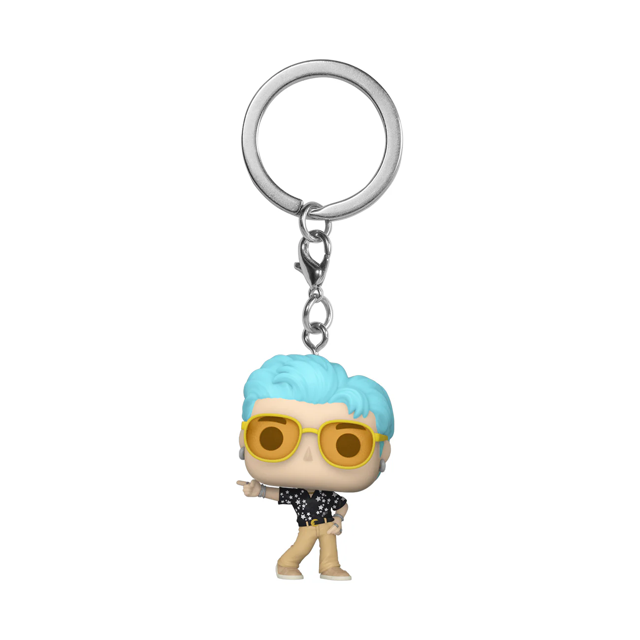 RM (Dynamite) BTS Funko Pocket Pop! Rocks Keychain - Image 2