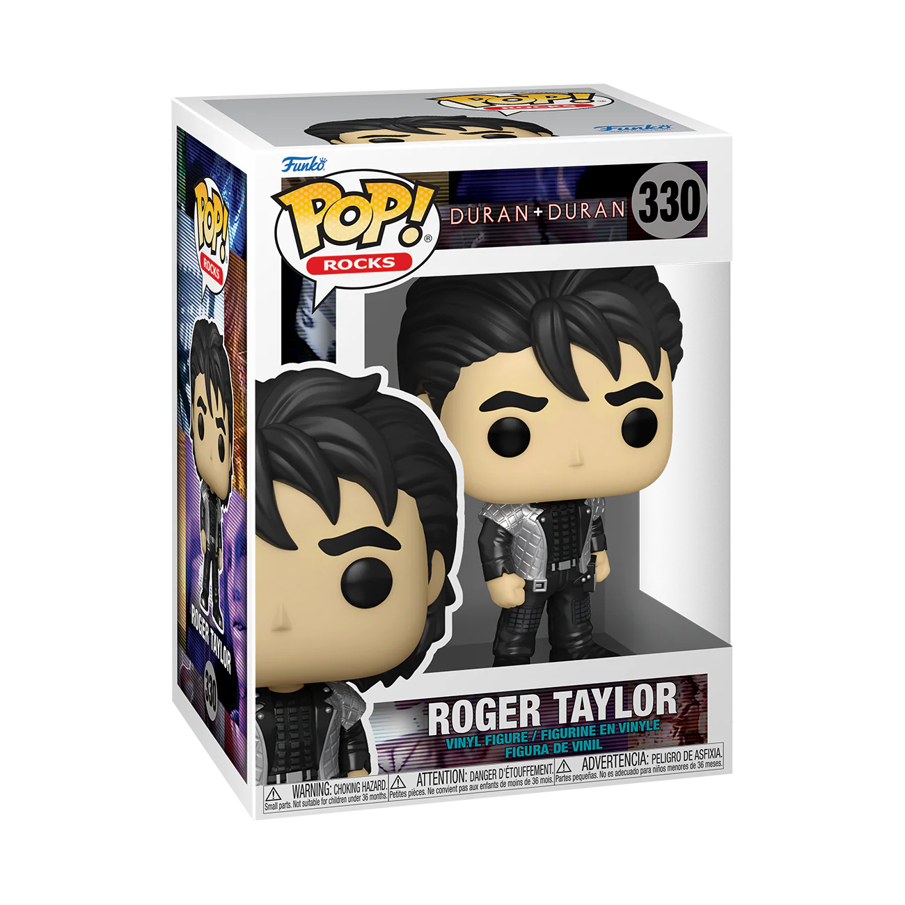 Roger Taylor Duran Duran Funko Pop! Rocks Vinyl Figure - Image 2