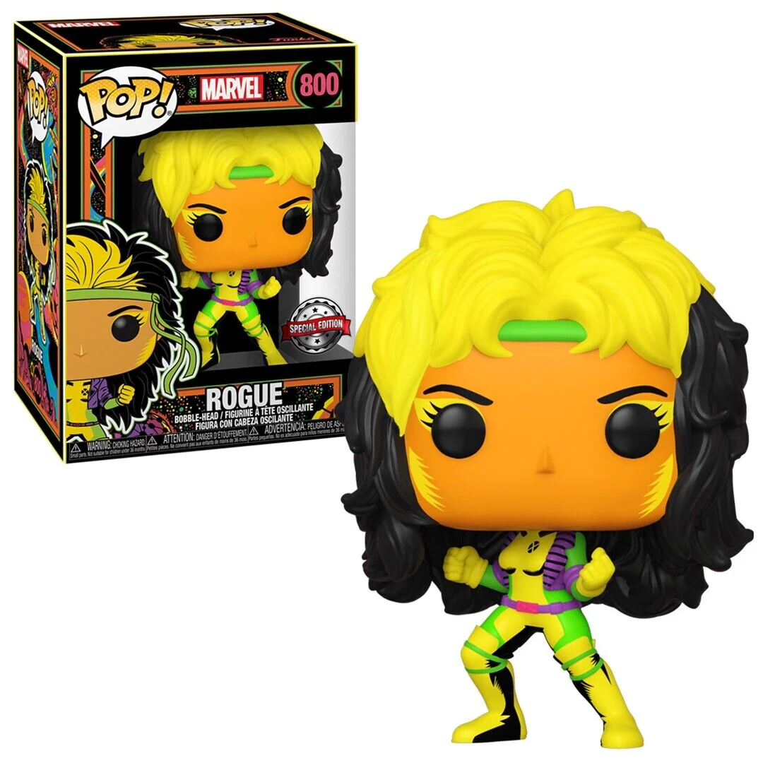 Rogue (Blacklight) X-Men Funko Pop! Marvel Vinyl Figure