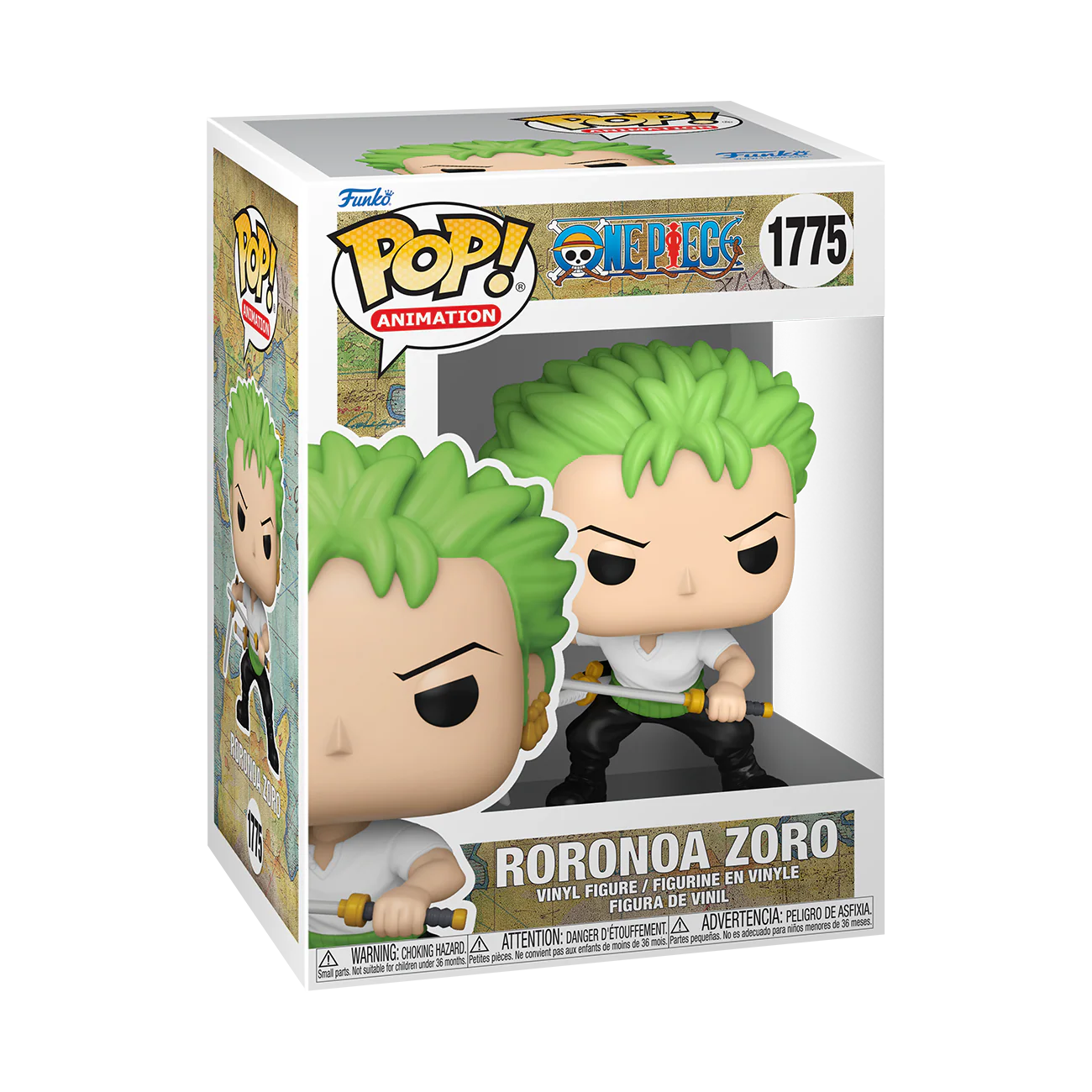 Roronoa Zoro One Piece Funko Pop! Anime Vinyl Figure Common + Chase Bundle - Image 6