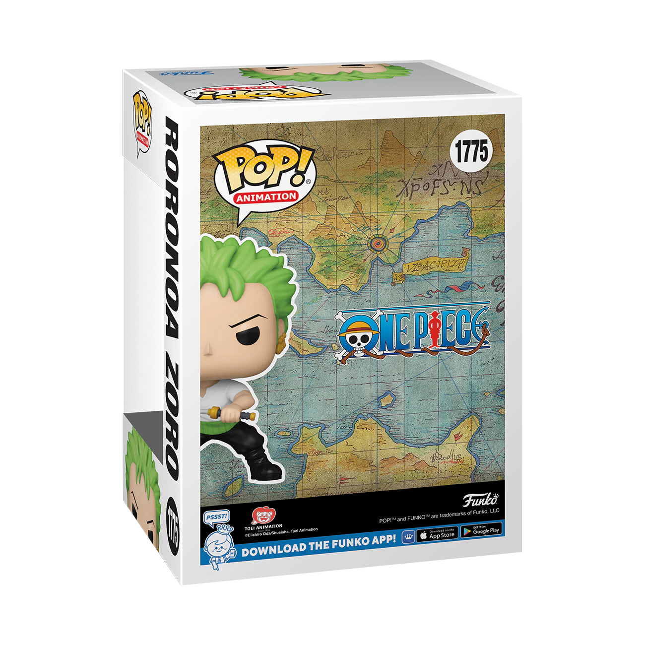 Roronoa Zoro One Piece Funko Pop! Anime Vinyl Figure Common + Chase Bundle - Image 7