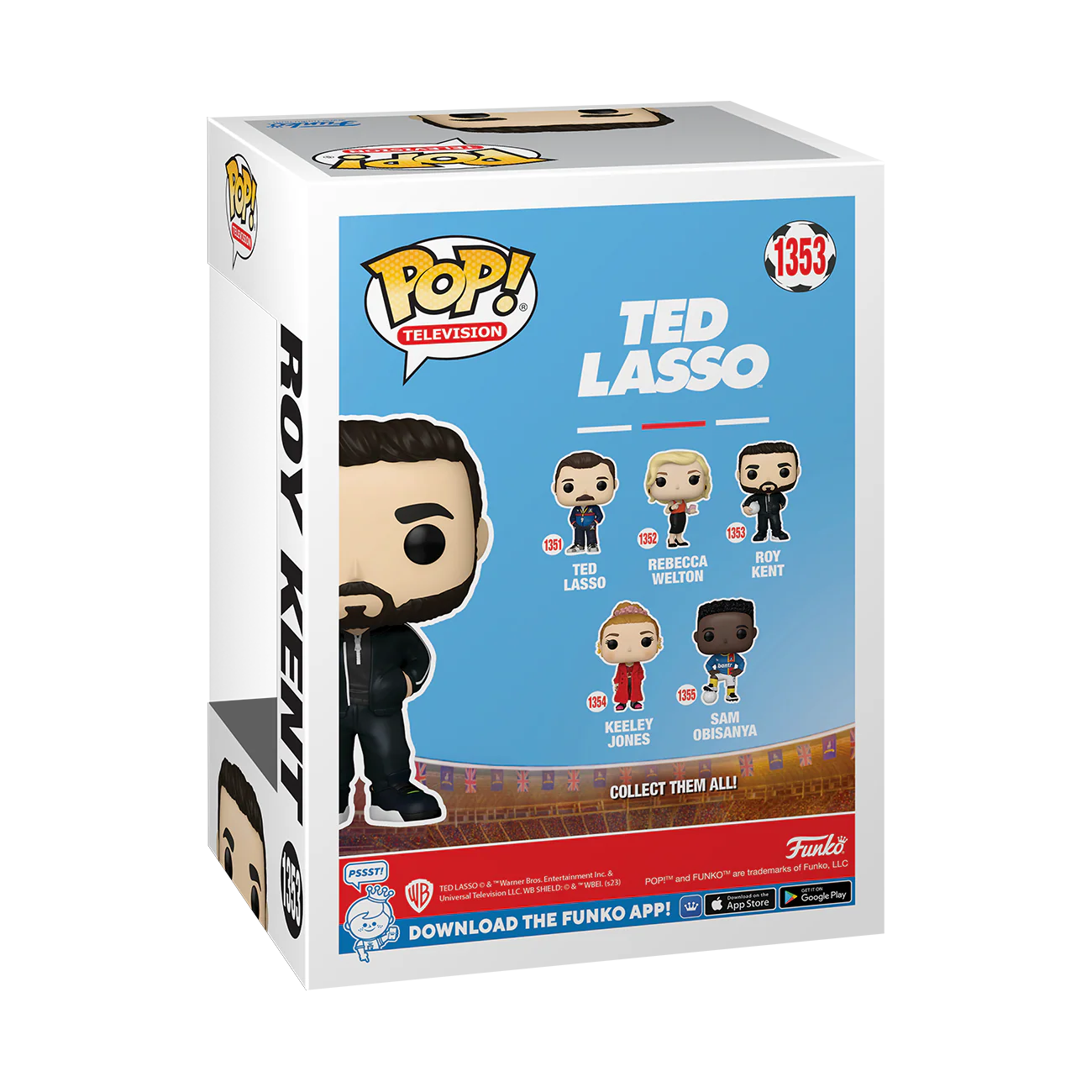 Roy Kent Ted Lasso Funko Pop! TV Vinyl Figure - Image 3