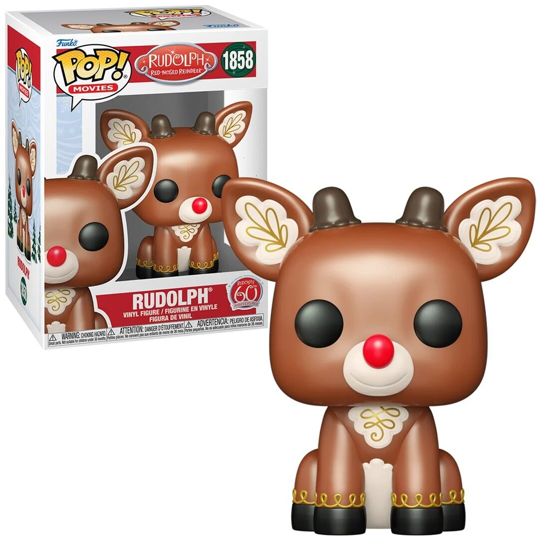 Rudolph The Red-Nosed Reindeer (Holiday) Funko Pop! Movies Vinyl Figure