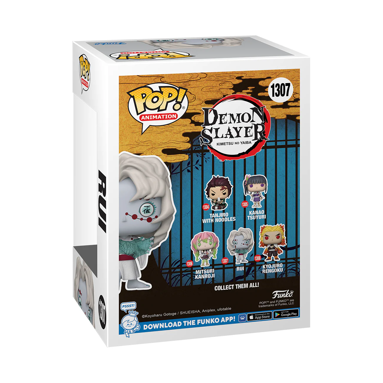 Rui Demon Slayer Funko Pop! Anime Vinyl Figure - Image 3