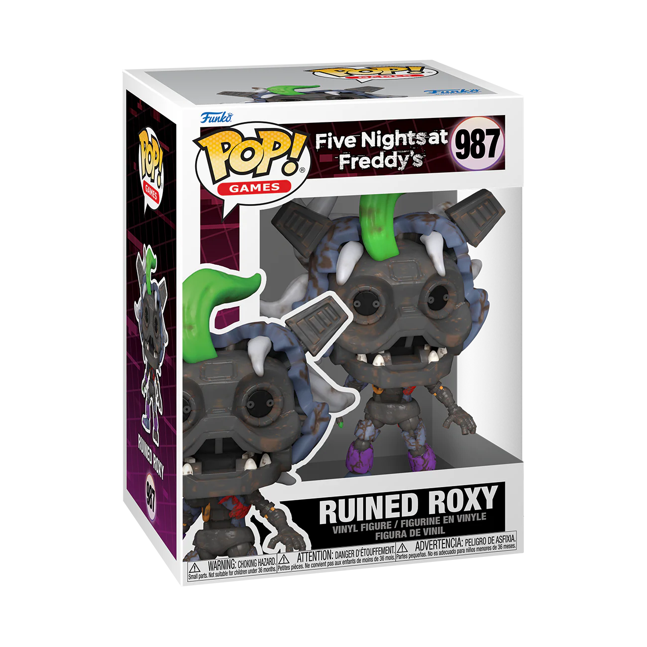 Ruined Roxy Five Nights At Freddy's Funko Pop! Games Vinyl Figure - Image 2