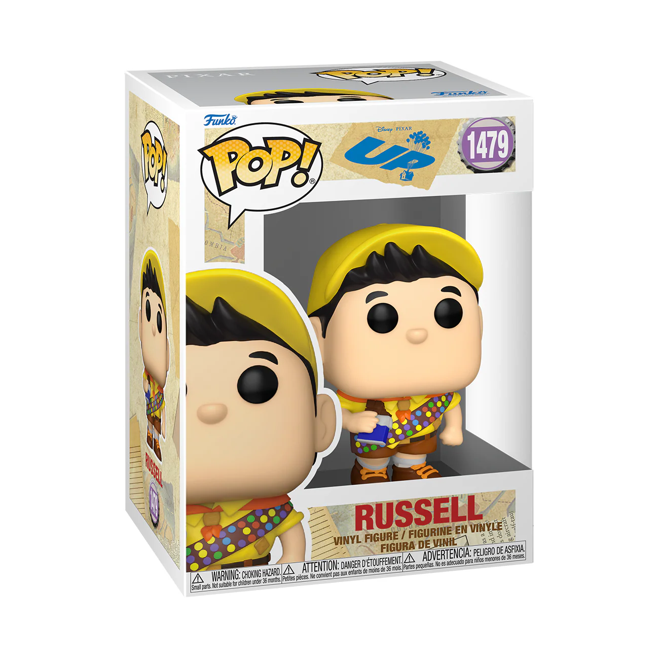 Russell UP Funko Pop! Disney Vinyl Figure - Image 3