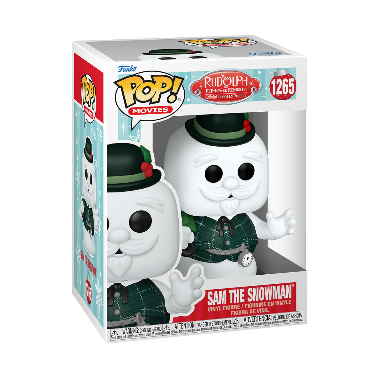 Sam the Snowman Rudolph Funko Pop! Movies Vinyl Figure - Image 2