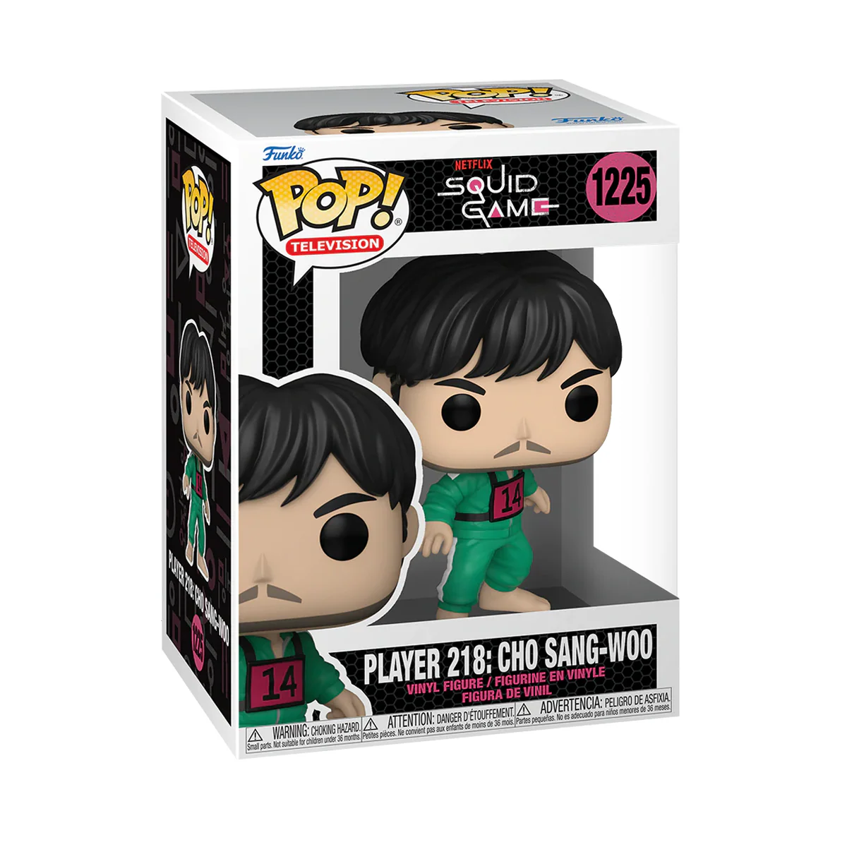 Cho Sang-Woo 218 Squid Game Funko Pop! TV Vinyl Figure - Image 2
