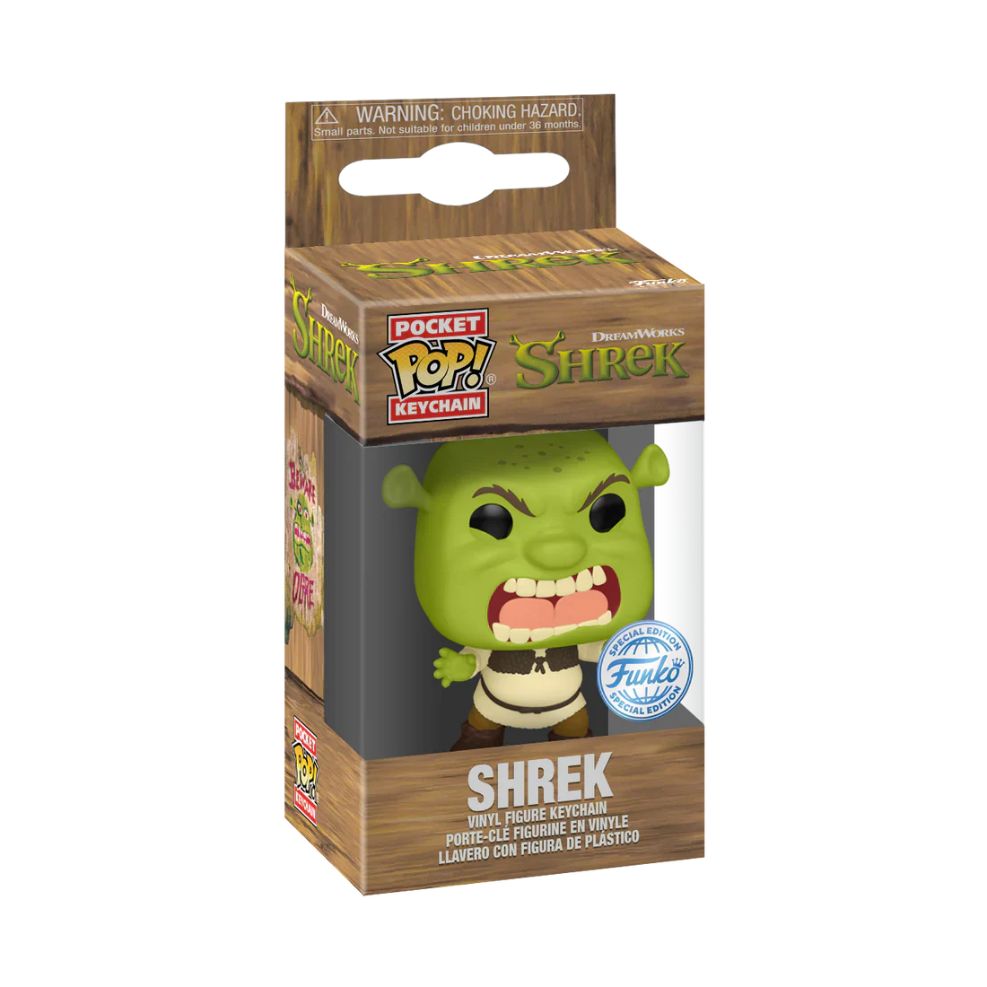 Scary Shrek Funko Pocket Pop! Movies Keychain - Image 2