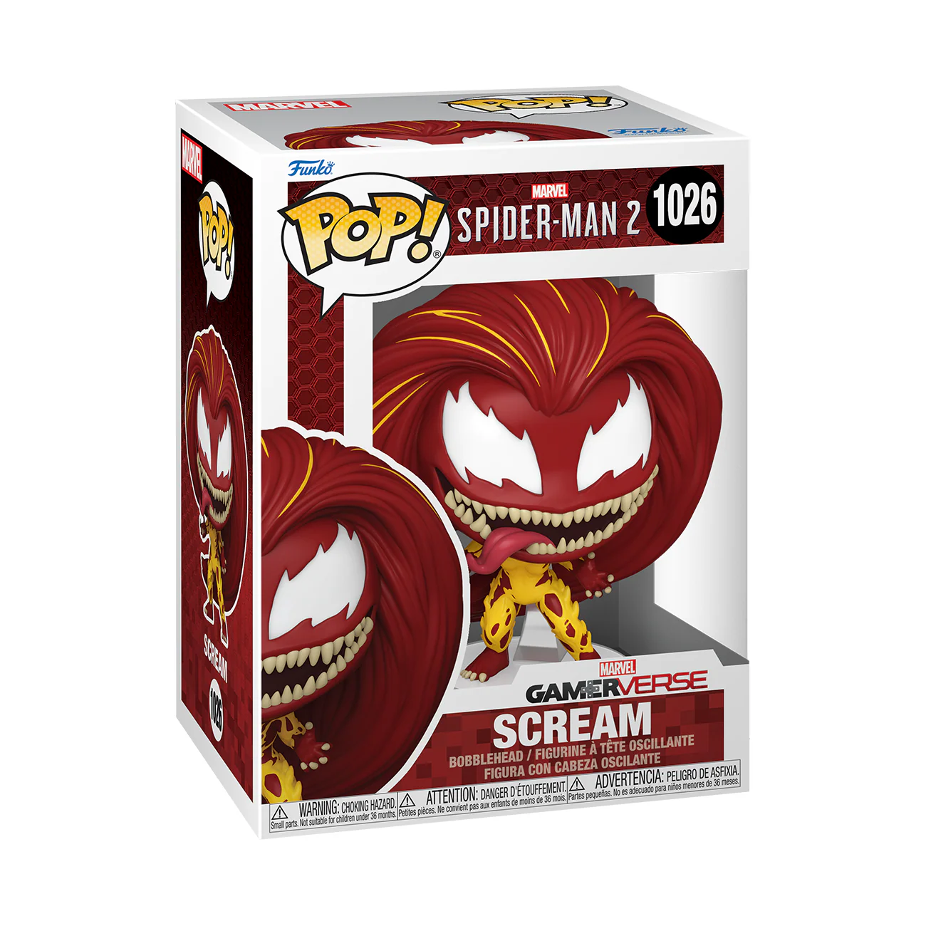 Scream Spider-Man 2 Funko Pop! Games Vinyl Figure - Image 3