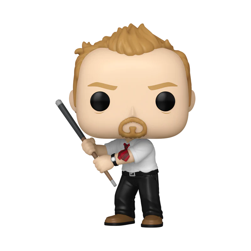 Shaun (with Pool Cue) Shaun of the Dead Funko Pop! Movies Vinyl Figure