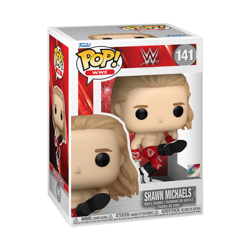 Shawn Michaels (Sweet Chin Music) Funko Pop! WWE Vinyl Figure - Image 2