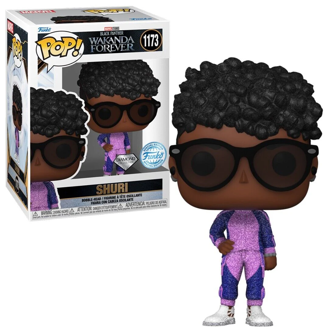Shuri (Diamond) Black Panther Funko Pop! Marvel Vinyl Figure