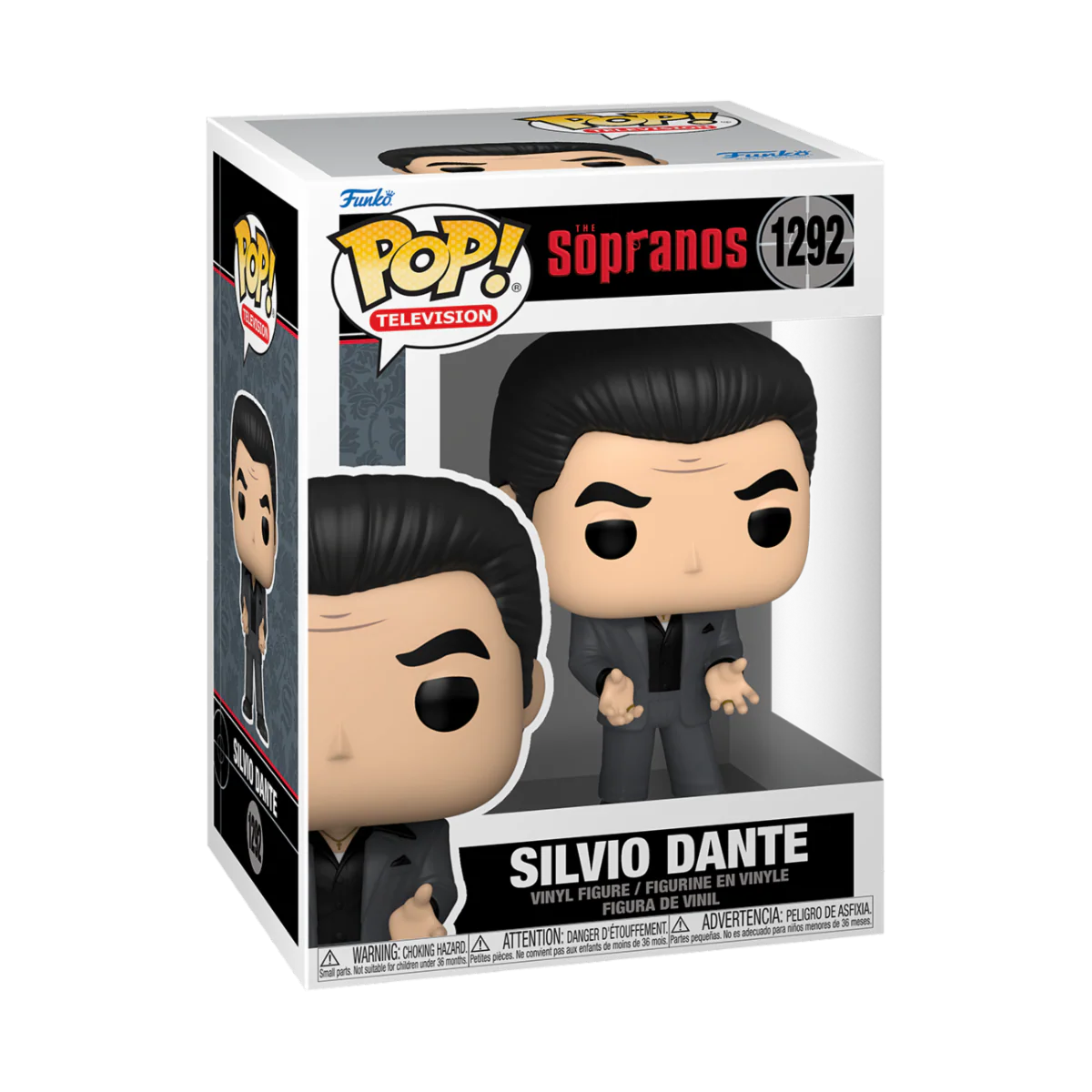 Silvio Dante The Sopranos Funko Pop! TV Vinyl Figure - Image 2