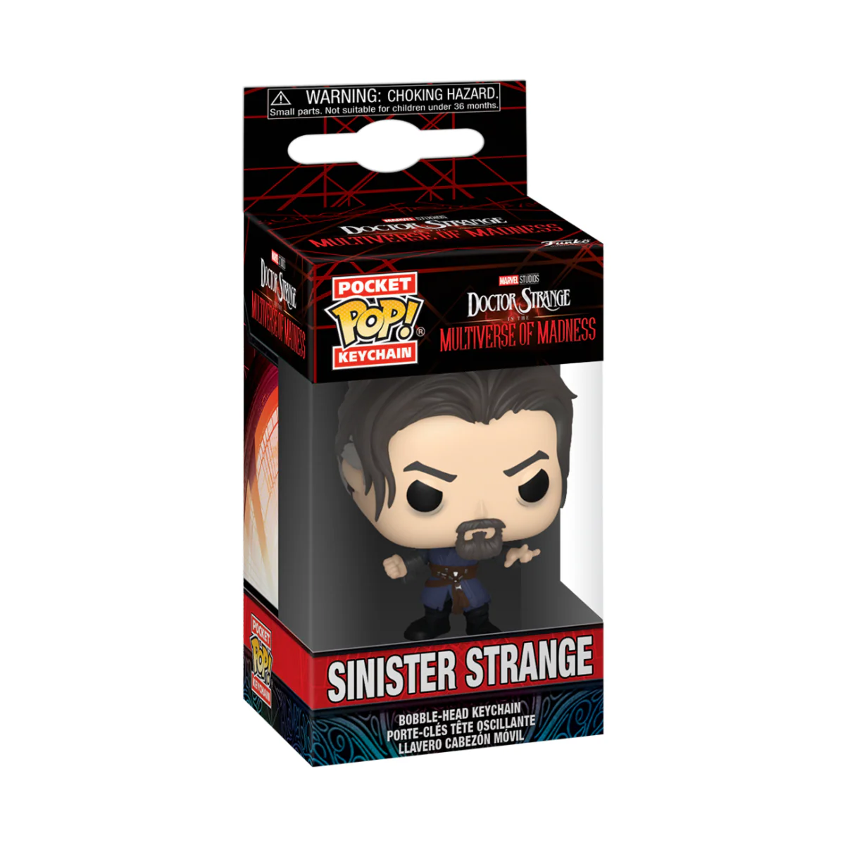 Sinister Strange Doctor Strange MoM Funko Pocket Pop! Marvel Keychain - Image 3