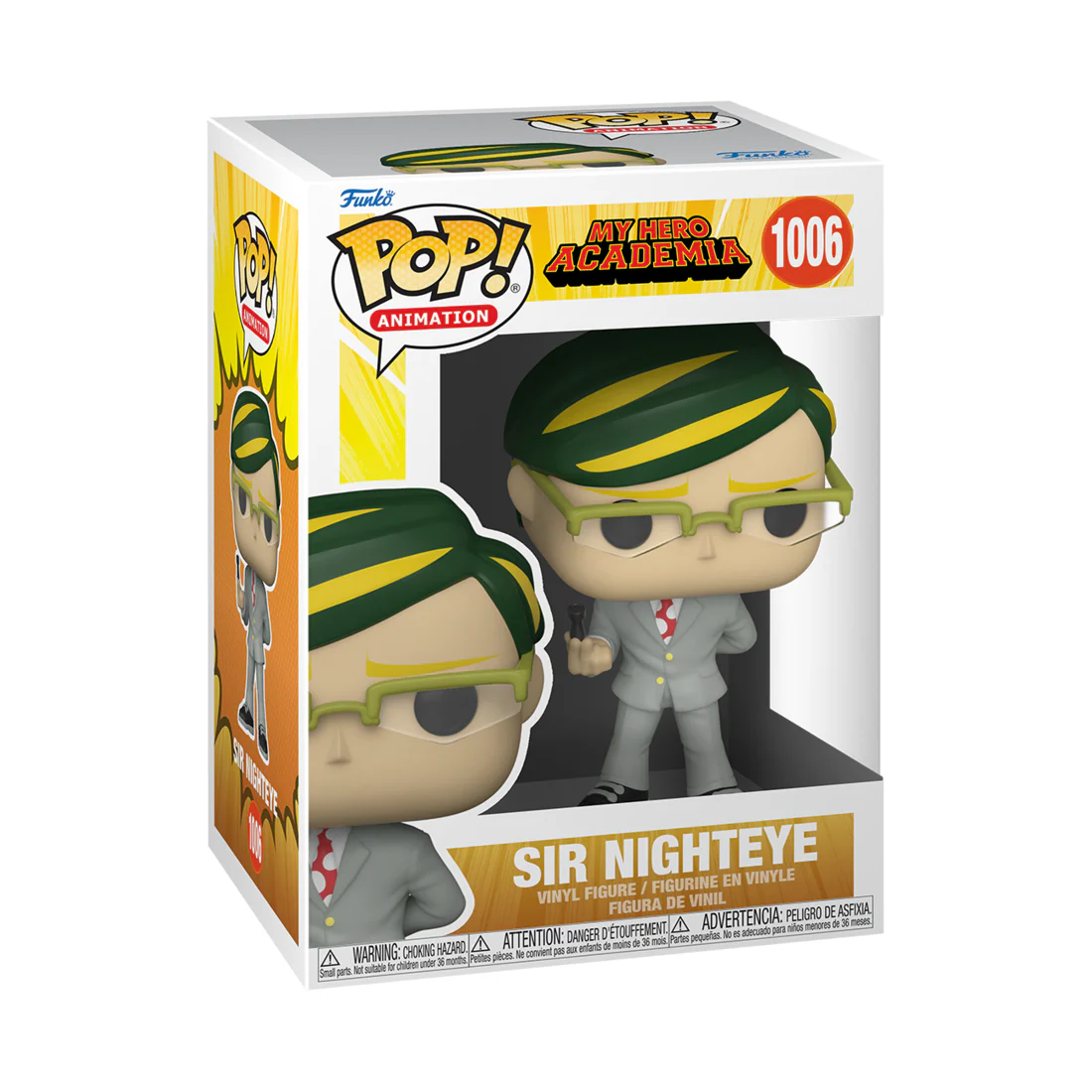 Sir Nighteye My Hero Academia Funko Pop! Anime Vinyl Figure - Image 2