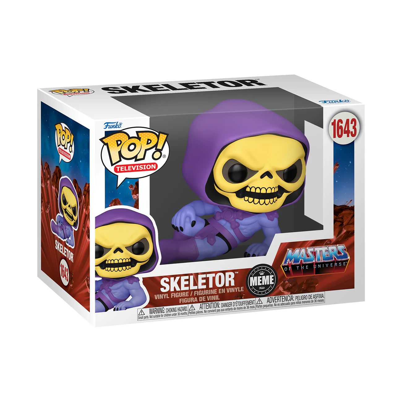 Skeletor (Meme) Masters of the Universe Funko Pop! TV Vinyl Figure - Image 3