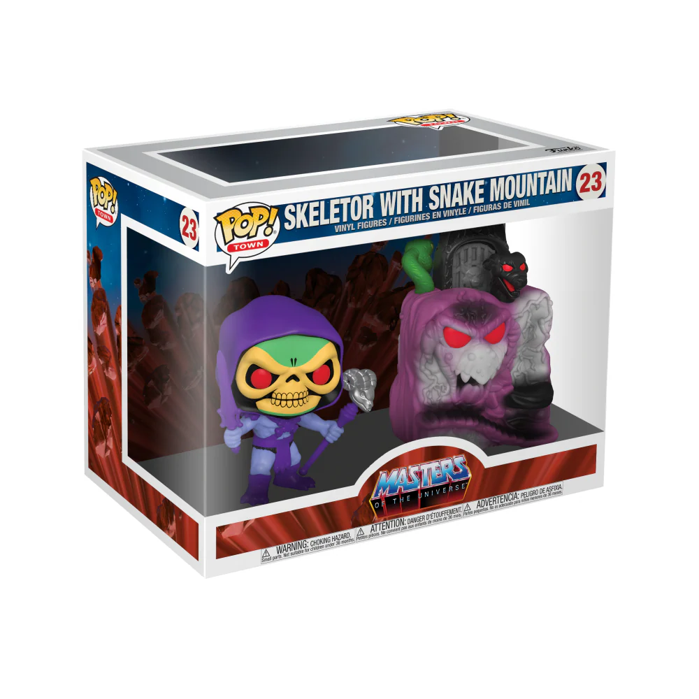 Skeletor with Snake Mountain Masters of the Universe Funko Pop! Retro Toys Vinyl Figure - Image 3