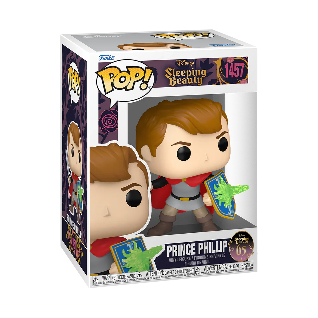 Sleeping Beauty 65th Anniversary Funko Pop! Disney Vinyl Figure Bundle of 5 - Image 9