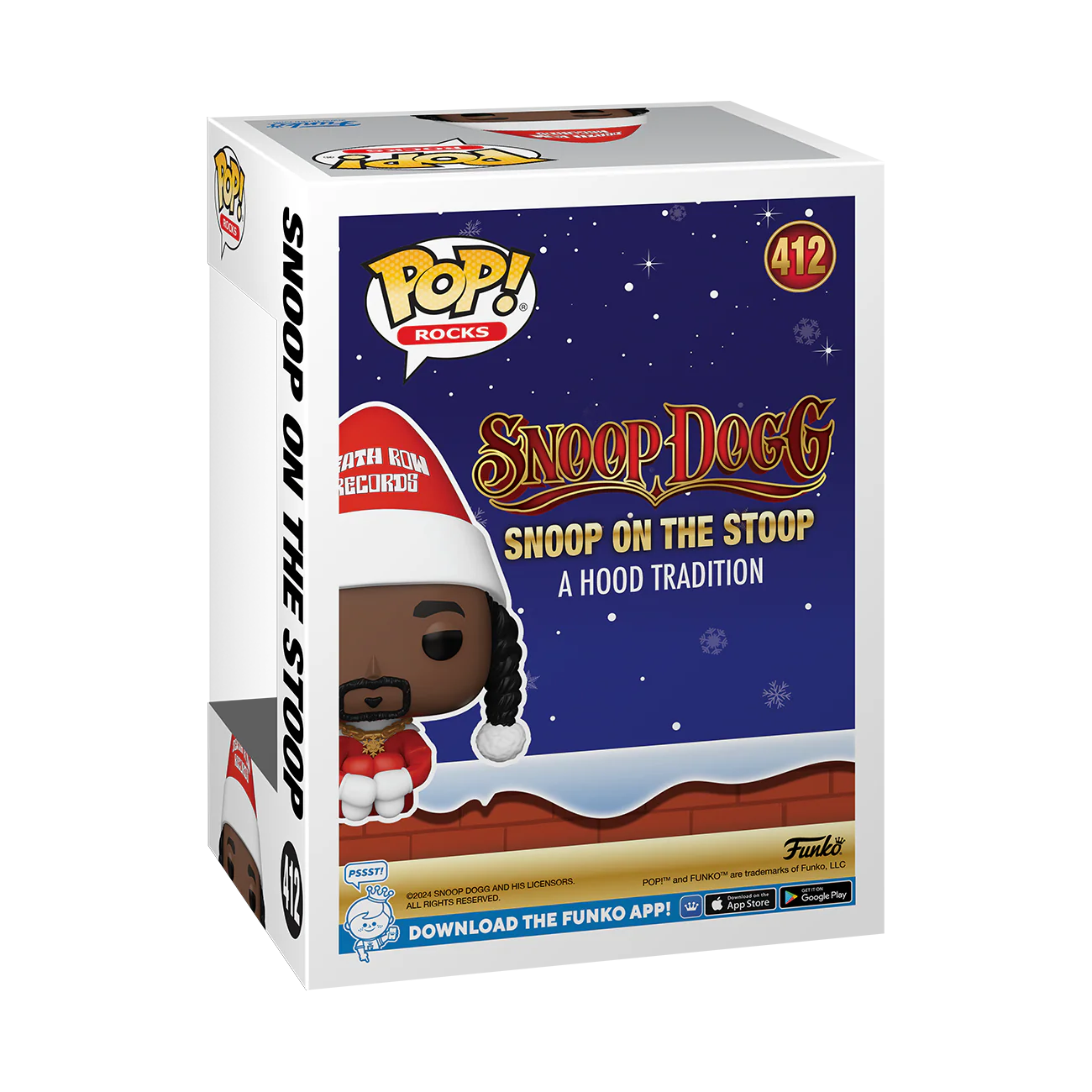 Snoop Dogg (Snoop on the Stoop) Funko Pop! Rocks Vinyl Figure - Image 3