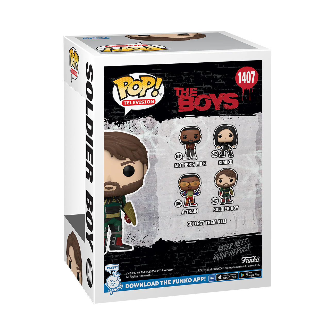 Soldier Boy The Boys Funko Pop! TV Vinyl Figure - Image 3