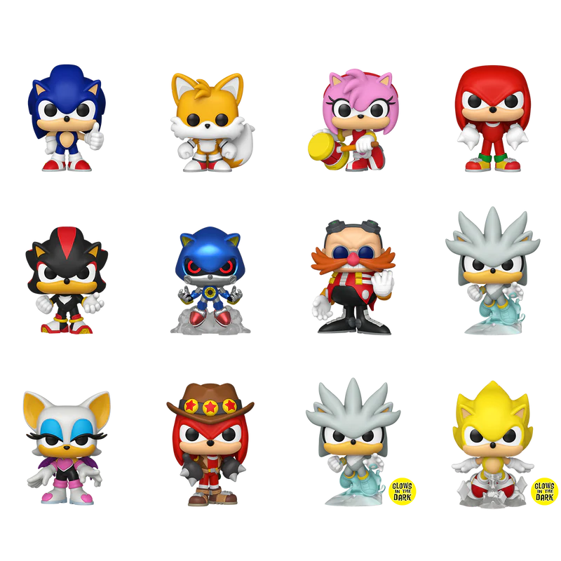 Sonic the Hedgehog Funko Mystery Minis Vinyl Figure - Image 2