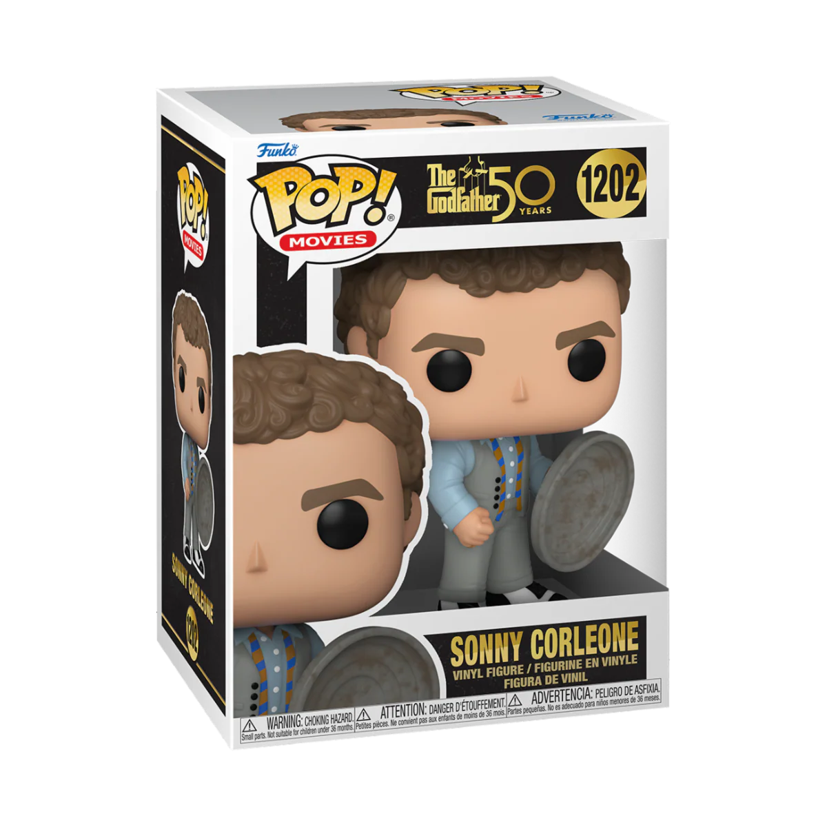 Sonny Corleone The Godfather 50th Funko Pop! Movies Vinyl Figure - Image 2