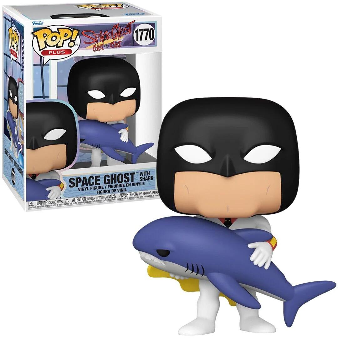 Space Ghost with Shark Funko Pop! Animation Vinyl Figure