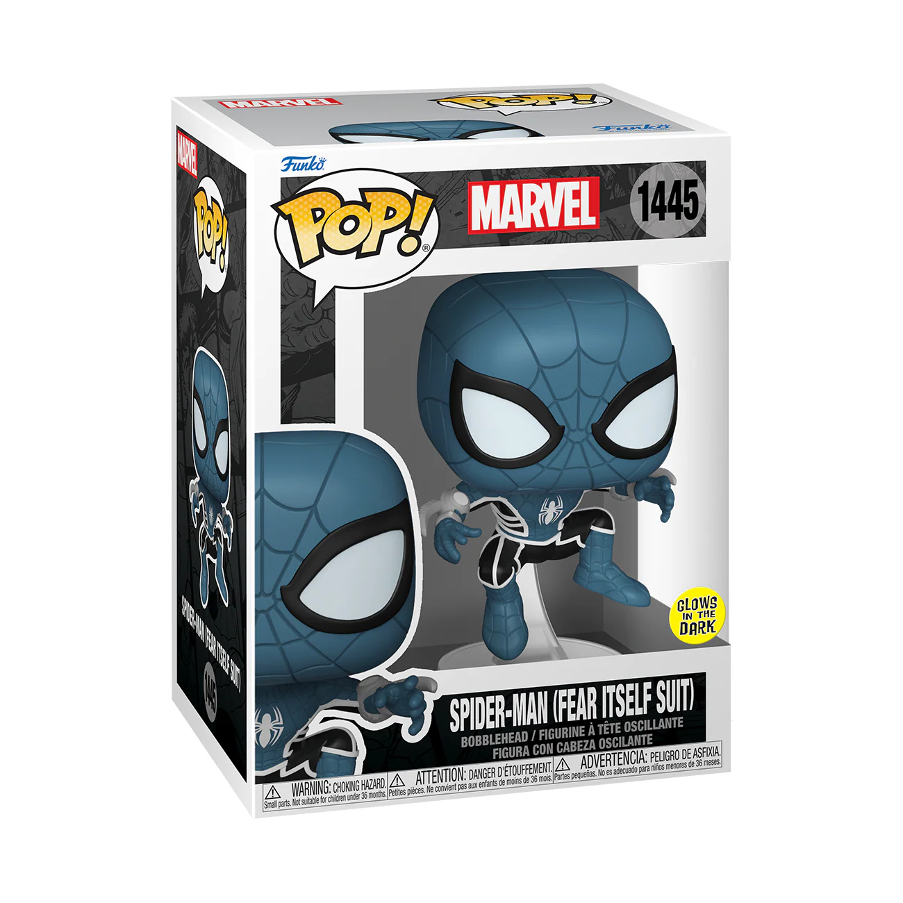 Spider-Man (Fear Itself Suit) Funko Pop! Marvel Vinyl Figure - Image 3