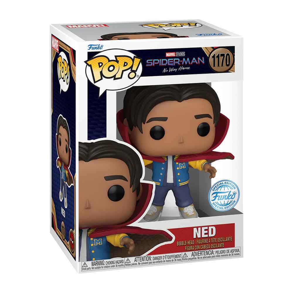 Spider Man Funko Pop! Ned with Cloak No Way Home new Marvel Vinyl Figure