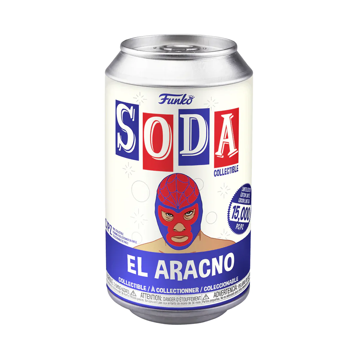 Spider-Man Marvel Luchadores Funko Vinyl Soda Figure - Image 3