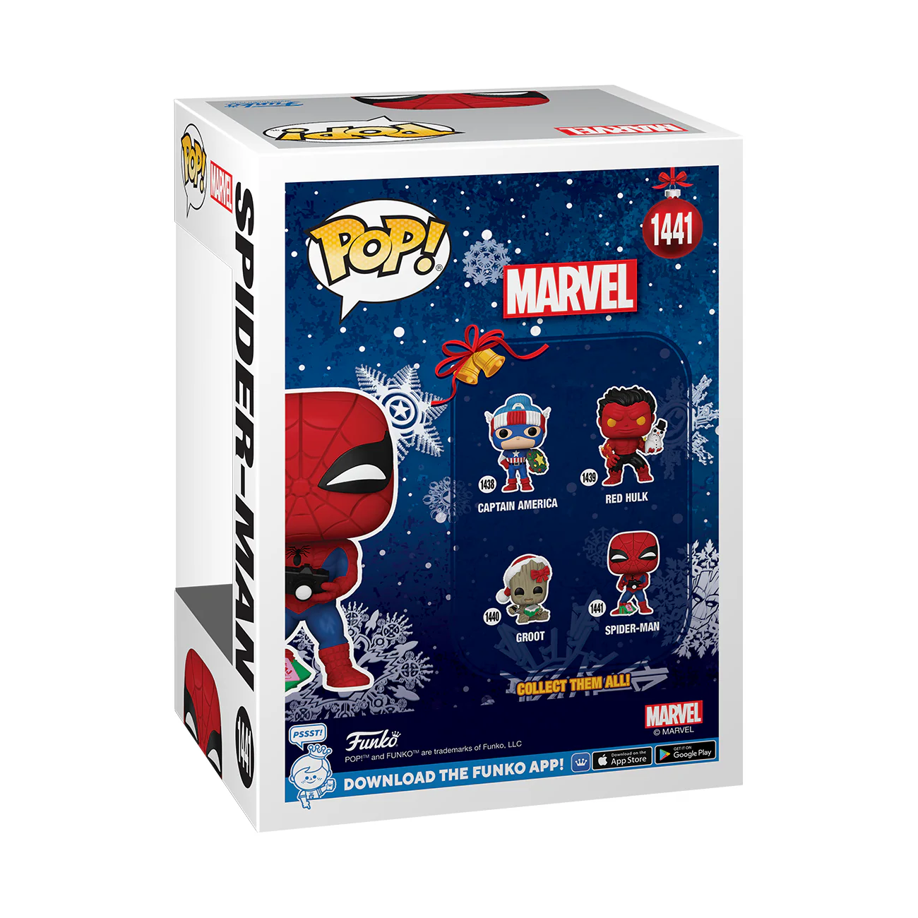 Spider-Man with Camera (Holiday) Funko Pop! Marvel Vinyl Figure - Image 3