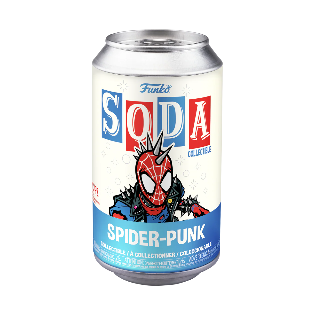 Spider-Punk Spider-Man Across the Spider-Verse Funko Vinyl Soda Figure - Image 2