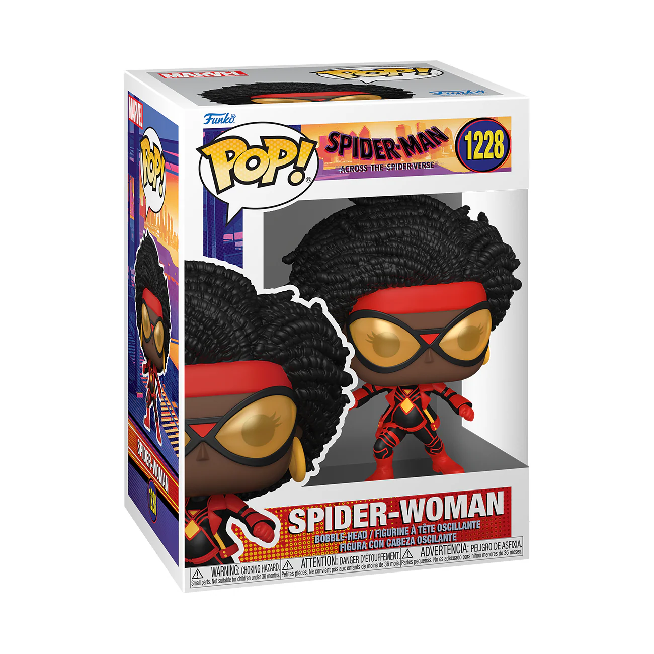 Spider-Woman Spider-Man Across the Spider-Verse Funko Pop! Marvel Vinyl Figure - Image 3