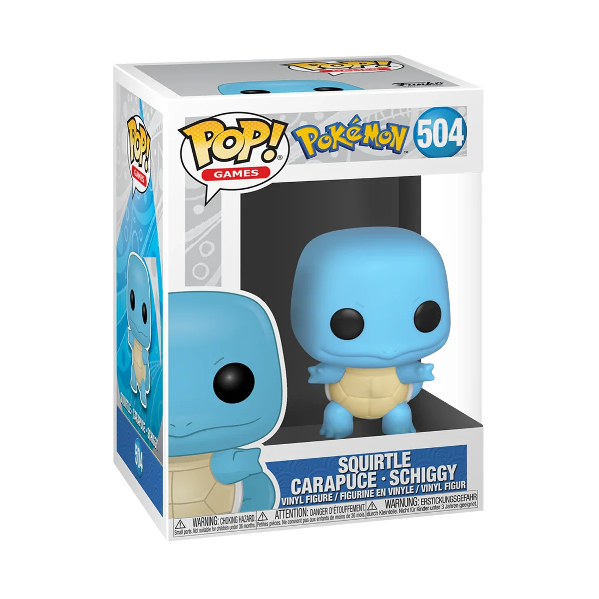 Squirtle Pokemon Funko Pop! Games Vinyl Figure - Image 3