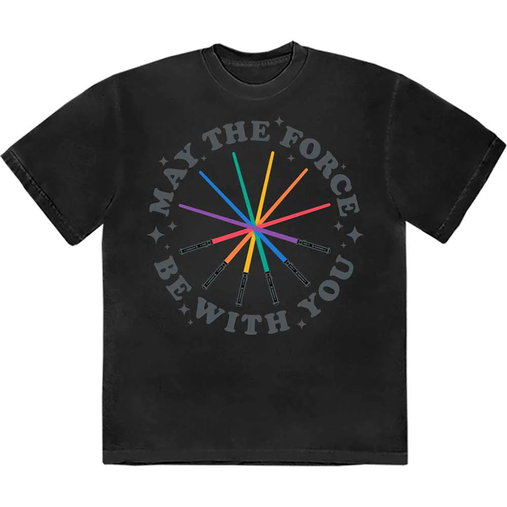 Star Wars Rainbow Sabers T Shirt - Image 3