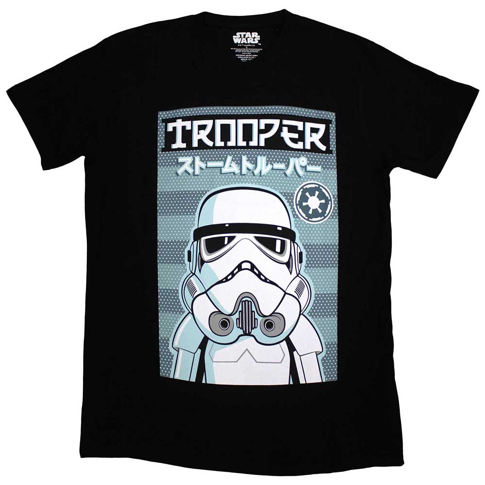 Star Wars Trooper Japanese Logo T Shirt