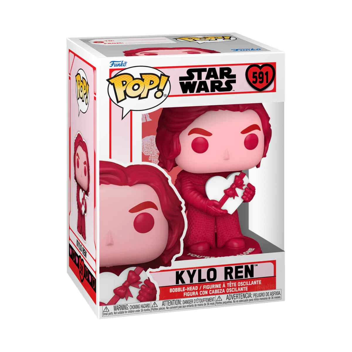 Star Wars (Valentine) Funko Pop! Star Wars Vinyl Figure Bundle of 4 - Image 4