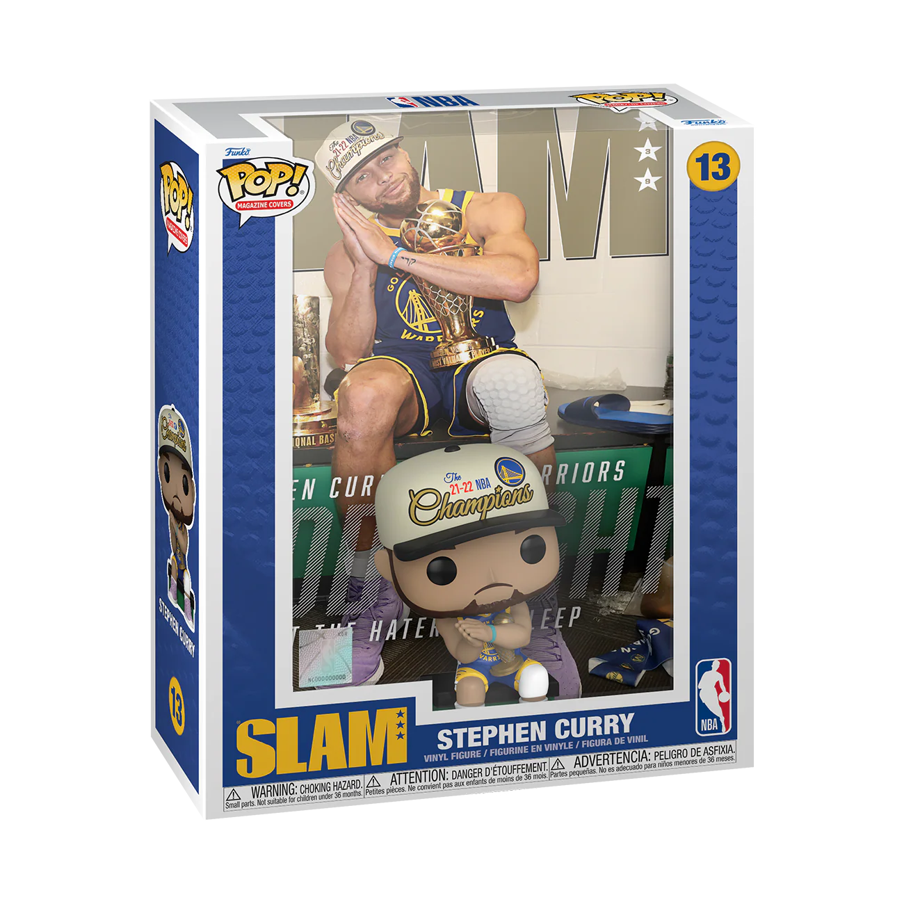 Stephen Curry SLAM NBA Funko Pop! Magazine Cover Vinyl Figure