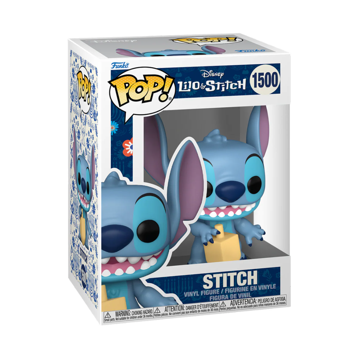 Stitch (Hanukkah) Lilo & Stitch Funko Pop! Disney Vinyl Figure - Image 2