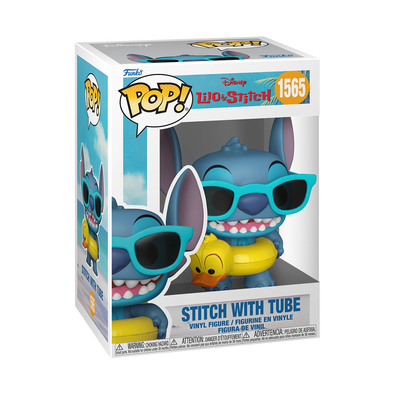 Stitch with Tube Lilo & Stitch Funko Pop! Disney Vinyl Figure - Image 2