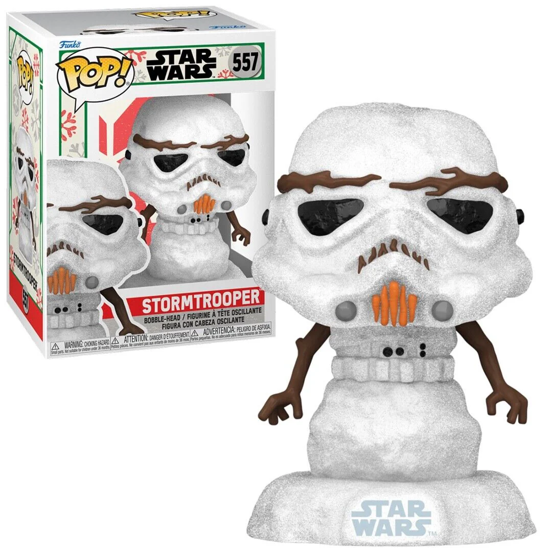 Stormtrooper (Snow) Funko Pop! Star Wars Vinyl Figure - Image 3