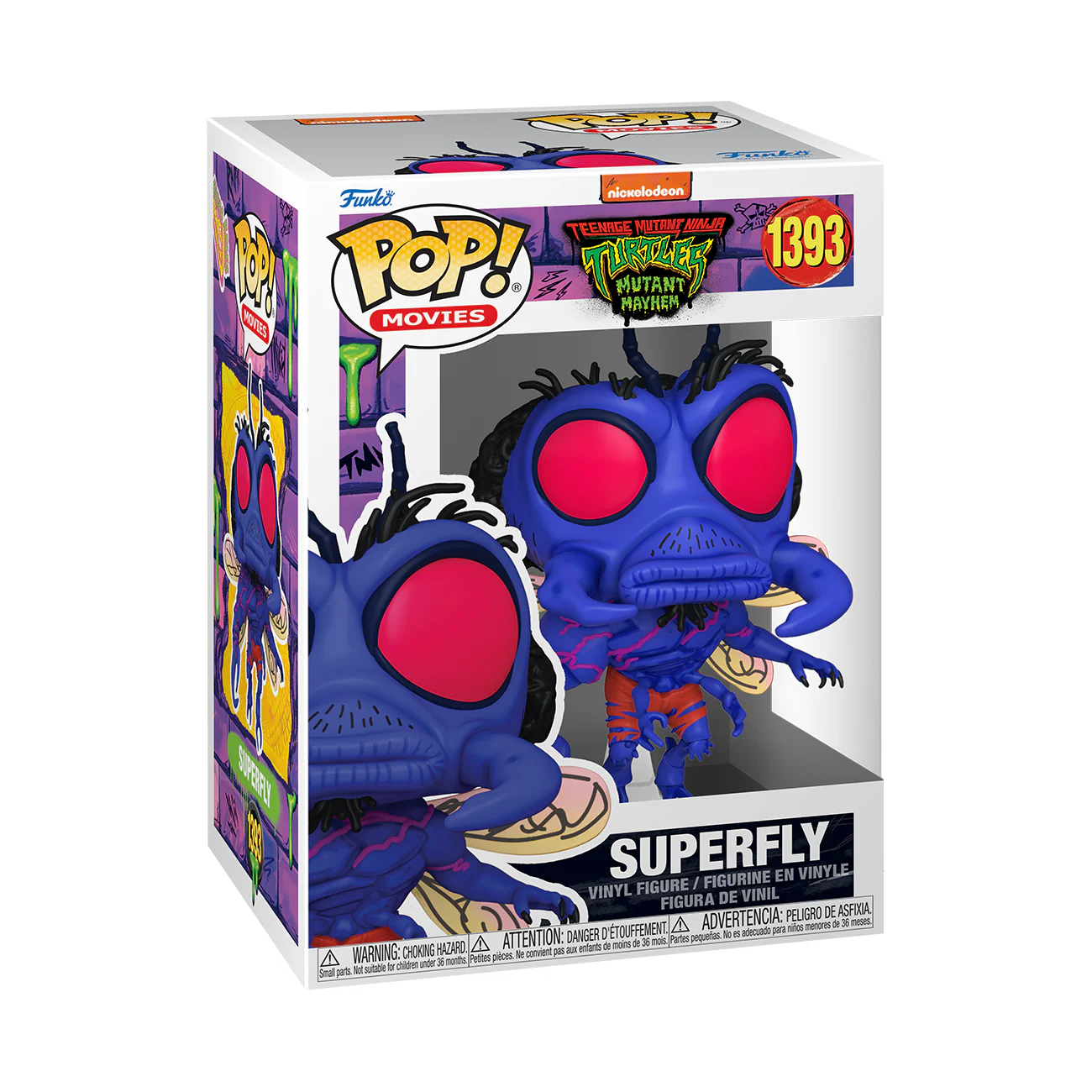 Superfly TMNT: Mutant Mayhem Funko Pop! Movies Vinyl Figure - Image 3