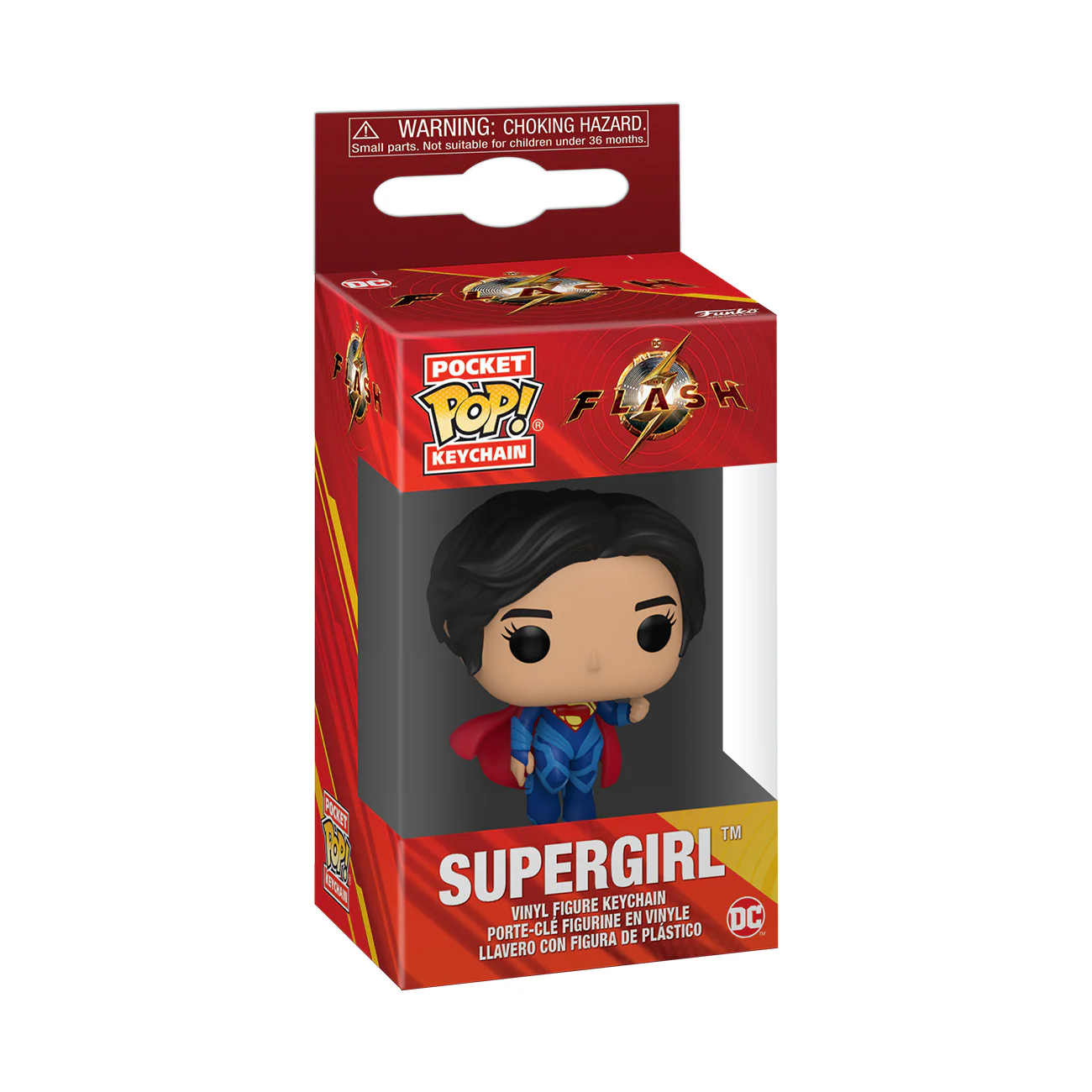 Supergirl The Flash Funko Pocket Pop! DC Comics Keychain - Image 3