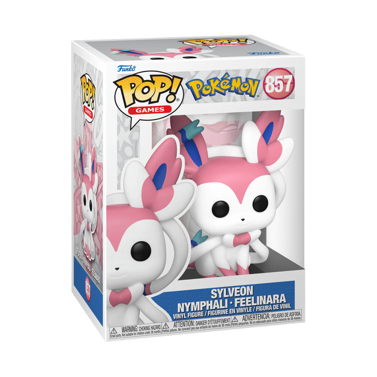 Sylveon Pokemon Funko Pop! Games Vinyl Figure - Image 2