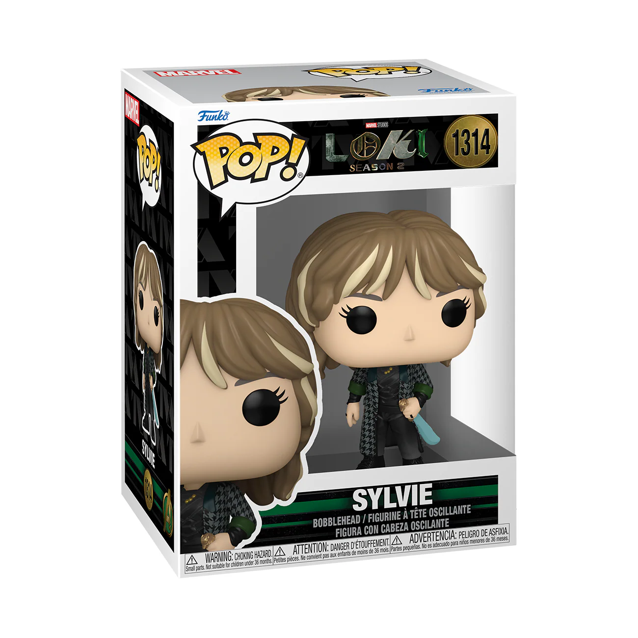 Sylvie Loki S2 Funko Pop! Marvel Vinyl Figure - Image 3