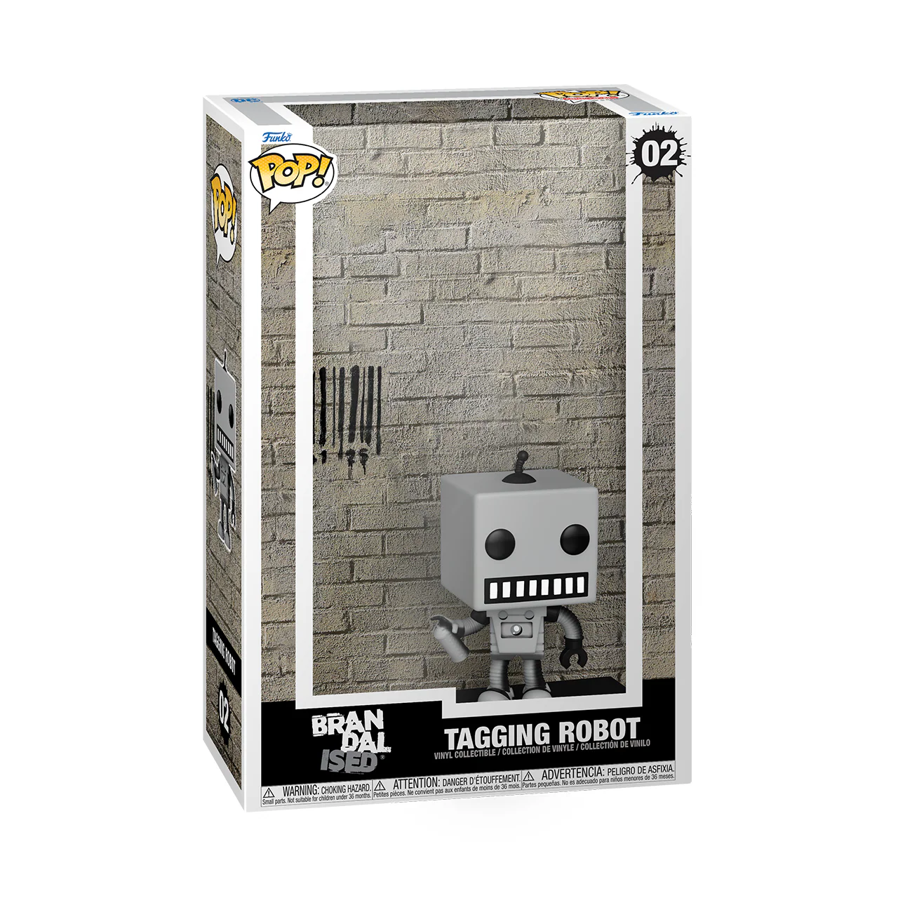 Tagging Robot Banksy Funko Pop! Art Cover Vinyl Figure