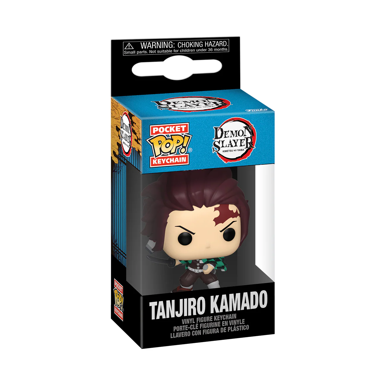 Tanjiro Demon Slayer Funko Pocket Pop! Anime Keychain - Image 3